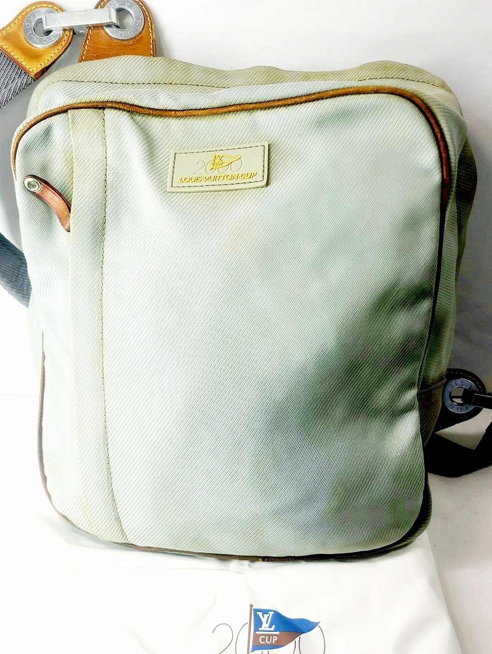 Louis Vuitton Canvas Leather Bag